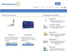 Tablet Screenshot of herbalcenter24.com